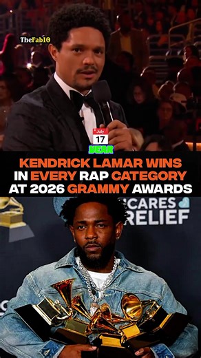Kendrick Lamar Becomes Most Awarded Rapper in History