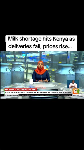 Milk shortage in Kenya: deliveries fall and prices rise