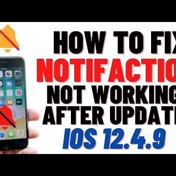 iOS 12.4.9 Update Notifications Not Working After Update On iPhone 6! iPhone Notifications Fix