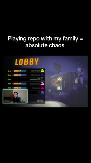 Poor Grace had no idea what what going on 🤣 #repo #gaming #streaming #funny #fyp