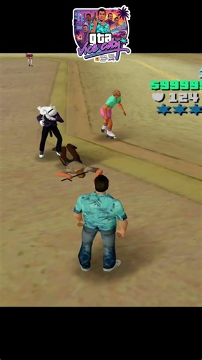 Cop vs lucifer 😂😂. #gta #gta6 #gtavicecity #ps2