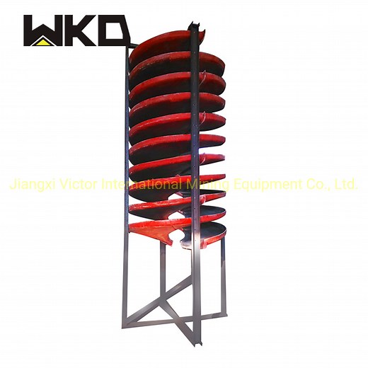 [Hot Item] Fine Gold Recovery Gravity Machine Spiral Concentrator Humphrey Spiral Separator