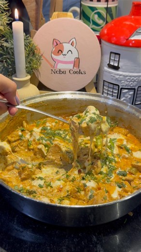 Cheesy Chicken Malai Handi Recipe🤌🏻🤤 #chicken