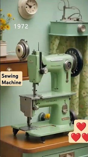 Sewing Machine Evolution in 27 Seconds | Then vs Now