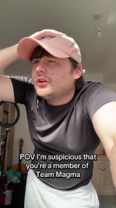 POV: Suspicious Team Magma Member — Luffy Meets Groudon (Pokémon Red Vibe)
