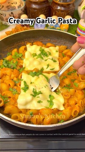 1 Minute Creamy Garlic Paste 🍝 Must Try! #shorts #pasta #food #viral #trending #recipe #ytshorts