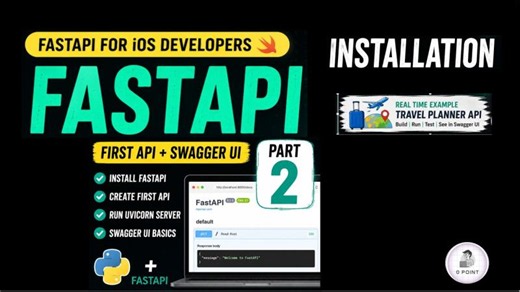 FastAPI Installation Setup Tutorial | Create Your First API + Swagger UI | Aashish Tyagi