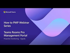 How to PMP (Pro Management Portal) - Signals
