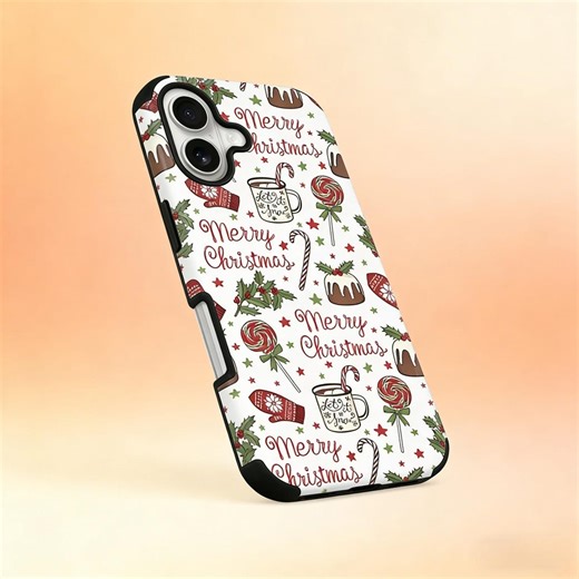 Cute Christmas Decorations Case, Merry Christmas Phone Case, Cover for Iphone, Phone Case, Funny Creativity Phone Cover, Protective Case - Etsy