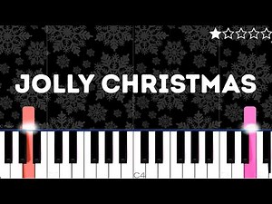 A Holly Jolly Christmas | EASY Piano Tutorial