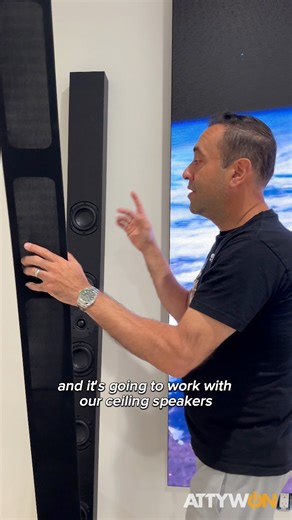 17K views · 134 reactions | ATTYWON prepares to install surround sound speakers by Next Level Acoustics for our massive 163” Directview MicroLED video wall display. This will make for a 5.1 surround sound system for this big screen. Stay tuned for the installation process! 珞#directview #videowall #microled #videowalldisplay #surroundsound #attywon #videowalls | All The Technology You Want Or Need (ATTYWON) | Facebook