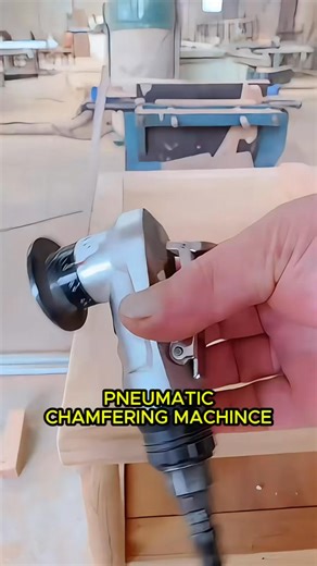 139K views · 643 reactions | Pro-Level Chamfers in a Flash! ⚡ Grab the Pneumatic Chamfering Machine Now Order here ➡️ https://quickmechtools.com/products/pneumatic-chamfering-machince #Chamfering #Wood #Steel #Fyp #QuickMechTools | Quickmechtools | Facebook