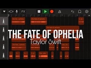 Taylor Swift - The Fate of Ophelia (harmony tutorial)
