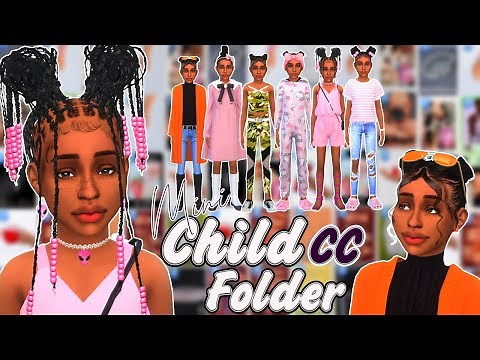The Sims 4|| Child CC Folder || Sim & CC Folder Download
