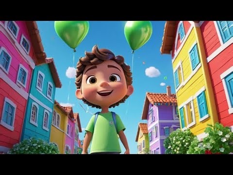 ABC Balloons Floating in the Sky | Fun Alphabet Song for Kids