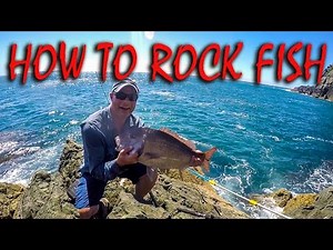 HOW TO STRAY LINE ROCK FISHING FOR SNAPPER, KAHAWAI & TREVALLY IN NZ
