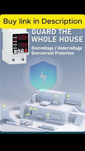 Smart Circuit Breaker with Adjustable Voltage Protection
