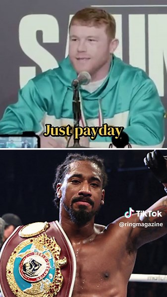 PAY DAY, PAY DAY 💰 Canelo’s iconic presser feud with Demetrius Andrade will never get old 🤣 #CaneloMbilli | Oct 31st | @RiyadhSeason | Live on DAZN 🥊 #Canelo #Boxing