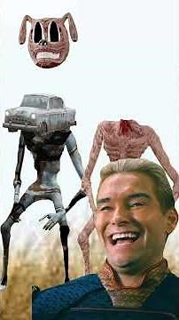 Siren Head Dog vs Siren Head Car #wrongheads
