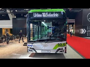 Solaris Urbino Electric 10.5 (2026) Walkaround – Busworld Europe 2025 Brussels