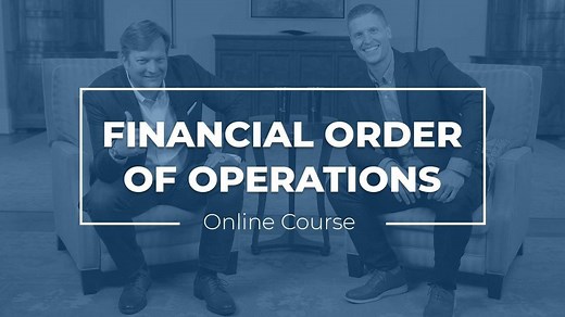Financial Order of Operations Course (FOO) | Money Guy Show