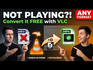 Convert Any Video Format Using VLC Media Player | Full Step-by-Step Tutorial
