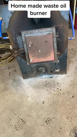 DIY Waste Oil Burner for Free Heating | Homemade Waste Oil Boiler