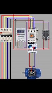 Timer Based Motor Starter Wiring | KG316T Timer Contactor OLR Full Connection #TimerWiring #MotorStarter #KG316T #ContactorWiring #OLRWiring #3PhaseMotor #ElectricalWork #IndustrialWiring #ConnectionDiagram #ElectricianLife #TechnicalVideo | technical golu