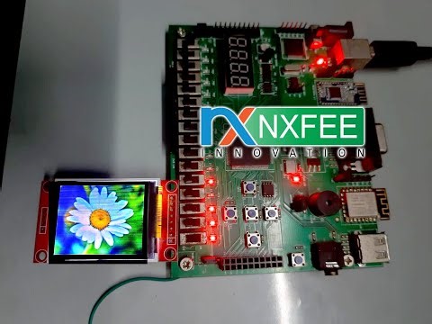 FPGA Implementation of TFT 1.8 inch SPI 128x160 Display ROM Interface