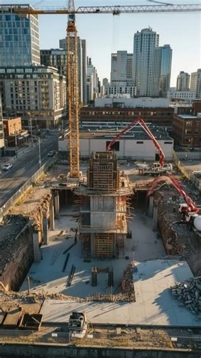 Building a Modern Skyscraper from Scratch 🏙️ AI Construction Timelapse