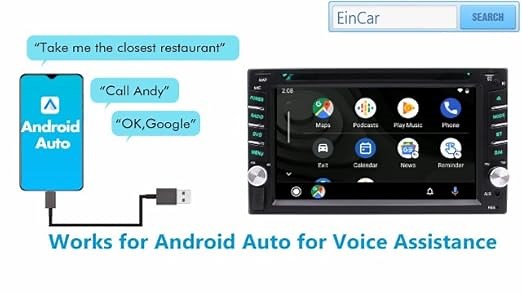 Let's have a look! Android Auto Double Din Carplay Stereo