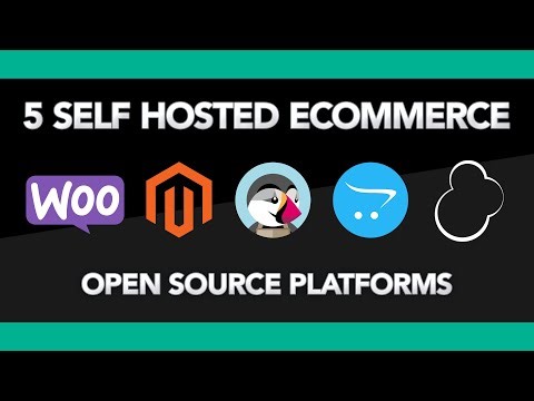 5 Free Self-hosted Open Source eCommerce platforms