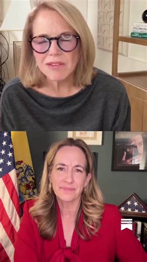 Earlier this week, I interviewed Congresswoman Mikie Sherrill about her run for NJ Governor. A former Navy helicopter pilot, she had a lot to say about the meeting that Sec. Pete Hegseth called in Quantico a few weeks ago. You can watch the full interview on Substack or YouTube—will put the link in my story! | Katie Couric