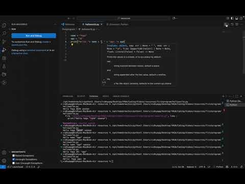2) Getting Started with Python