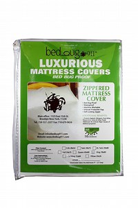 Hygea Natural Zippered Mattress Protector, King - Bed Bug Resistant