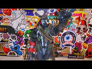 COMMANDO SPAWN 💀 SPAWN REGENERATED ▪ARTICULATED STATUE REVIEW!