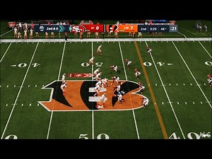 Madden NFL 21 - Cincinnati Bengals vs San Francisco 49ers - Gameplay (Xbox One X HD) [1080p60FPS]