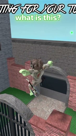 mysterious green orb seen from lobby🤔 #roblox #mm2 #halloween #mm2update #october #alien #ufo #space