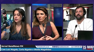 493K views · 7.3K reactions | Sheila, Carla e Megale comentam fala de Bolsonaro sobre vacina. Acompanhe!  | Rádio BandNews FM | Facebook