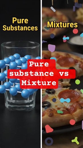 Pure Substances vs Mixtures: Class 9 Chemistry Secrets! 🧪#shorts