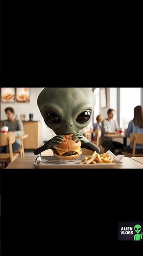 ALIEN VLOG #1 – My Ship Crashed & First Earth Burger