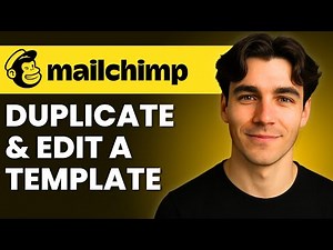 How To Duplicate And Edit A Mailchimp Email Template (Tutorial 2026)