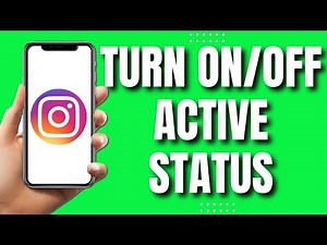 How To Turn ON or OFF Active Status On Instagram