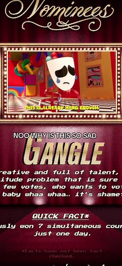 Emotional Moment from Gangle Digital Circus