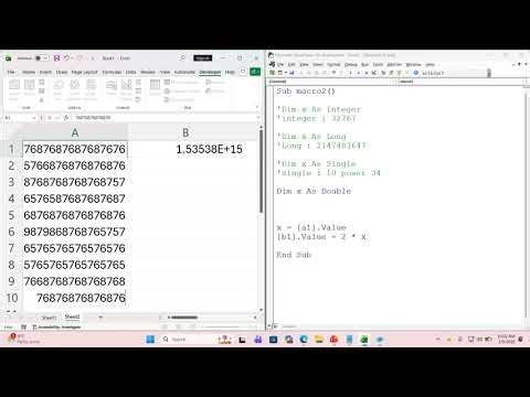 VBA Data Types and Operators in Excel | Learn VBA from Scratch (Hindi)
