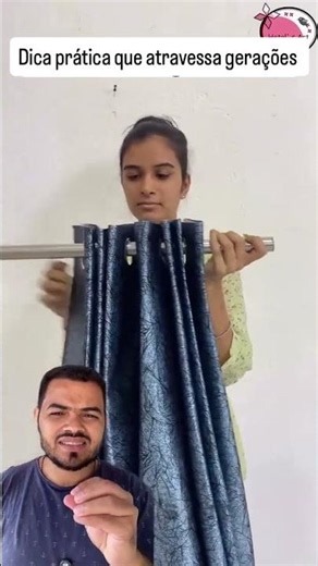 Learn how to install blackout curtains on a curtain rod correctly #curiosities #tipoftheday #tips...