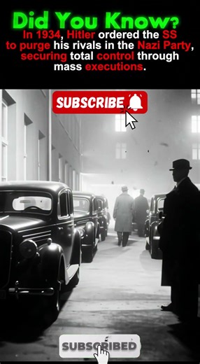 The Night of the Long Knives Explained — Hitler’s Deadliest Power Grab #NaziGermany