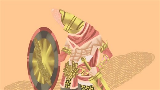 海族-海肠-拟人画