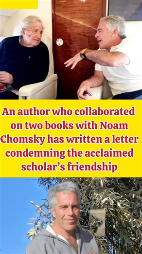 Arif khan on Instagram: "[An author who collaborated on two books with Noam Chomsky] #JeffreyEpstein #NoamChomsky #Epstein #princeAndrew #us"