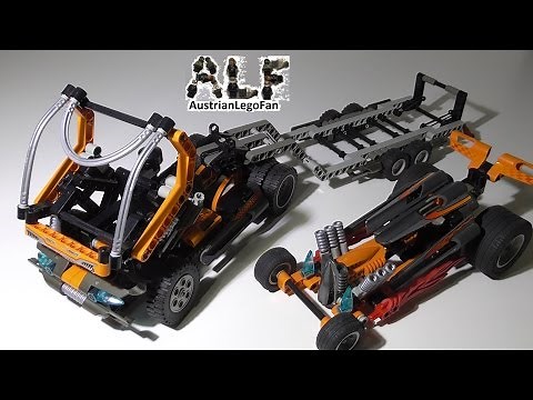 Lego Racers 8473 Nitro Race Team - Lego Speed Build Review